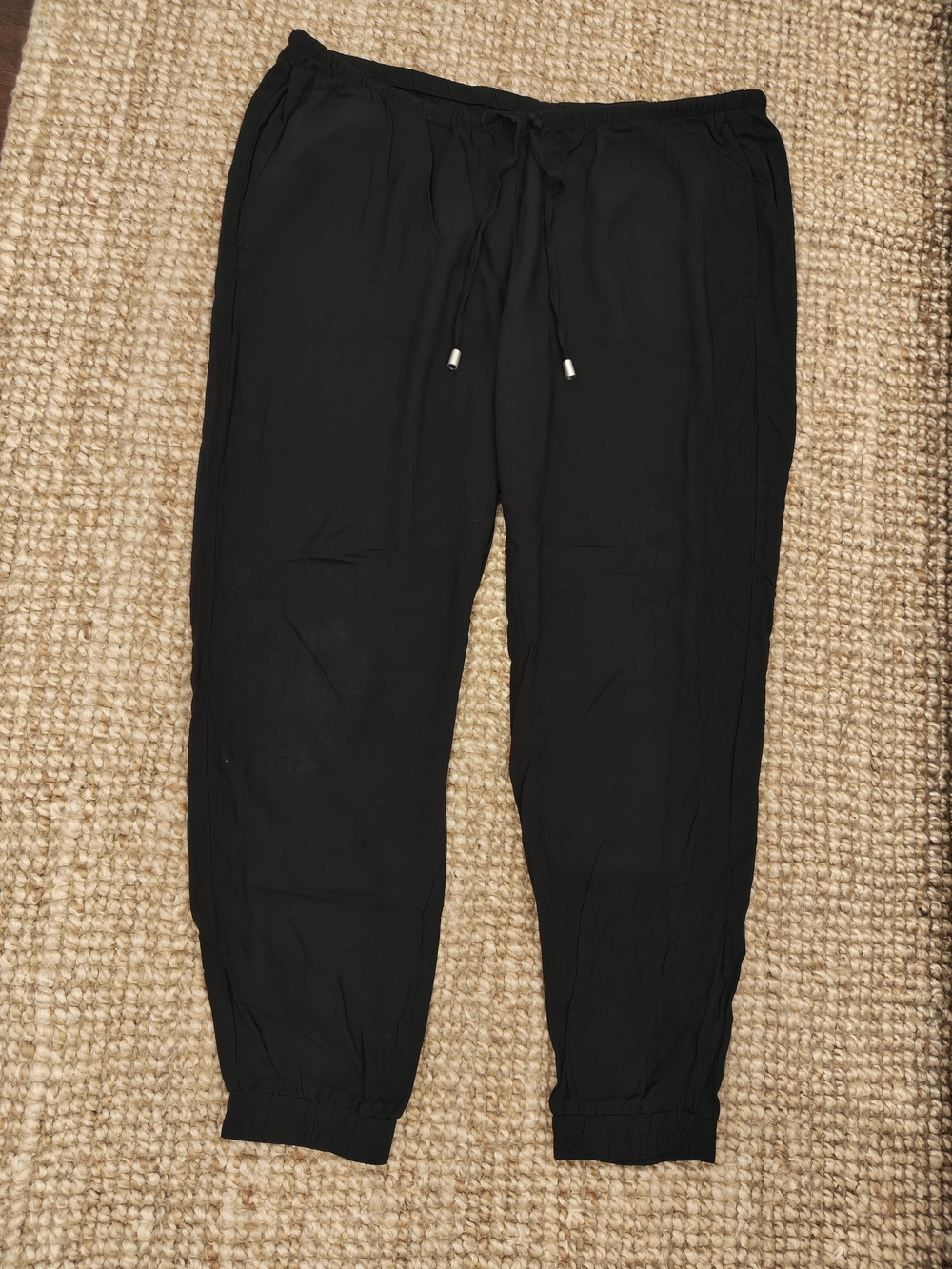 Divided Black Women's Drawstring Jogger Pants